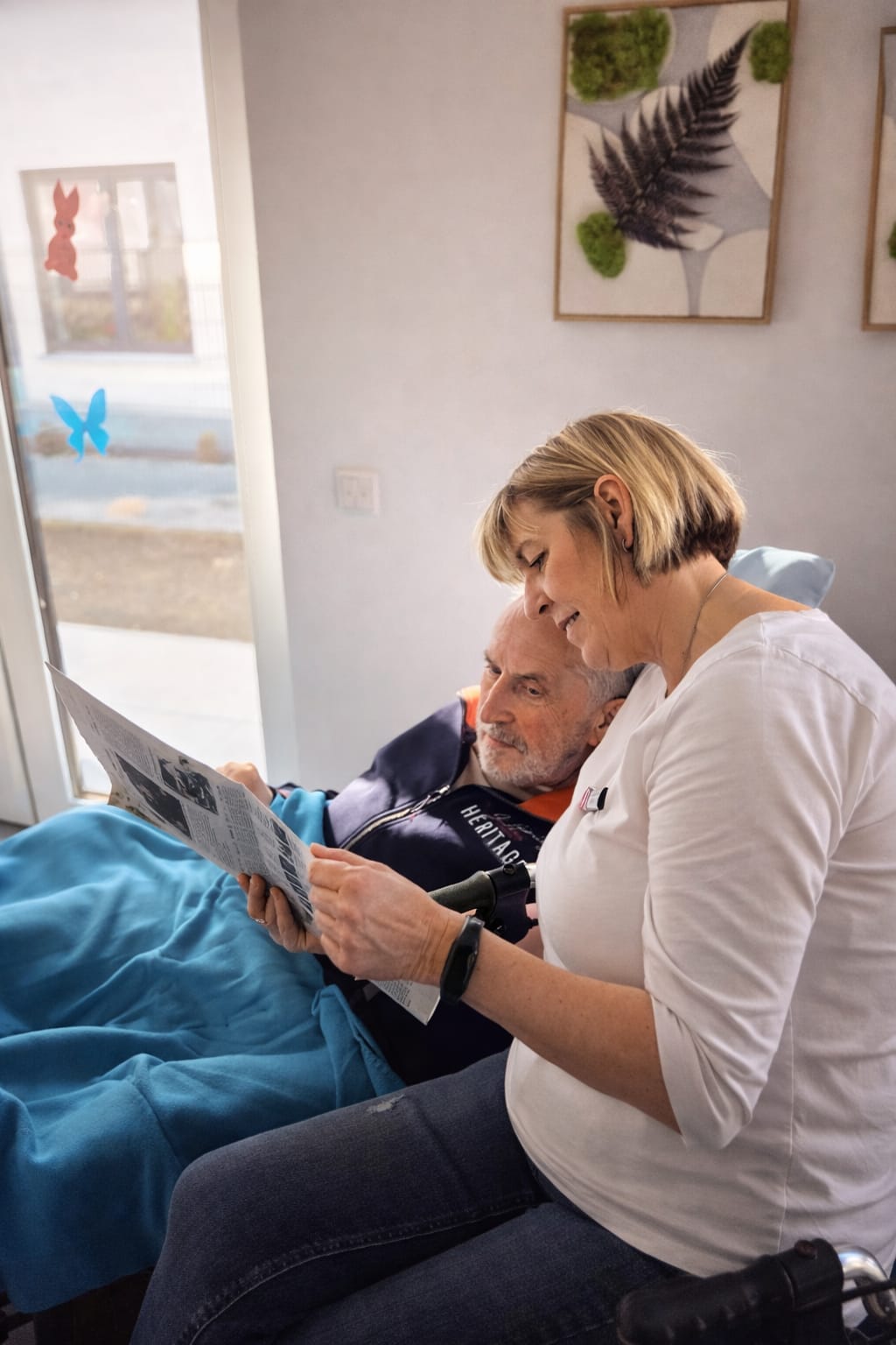Ruhige Lesezeit mit Betreuung